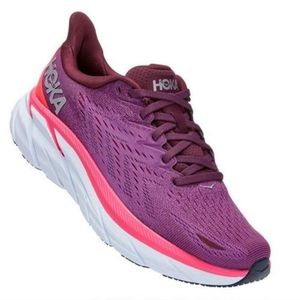 HOKA One One Clifton 8 Grape Wine Beautyberry Women's Size 6.5B